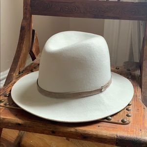 Rag & Bone white brimmed hat